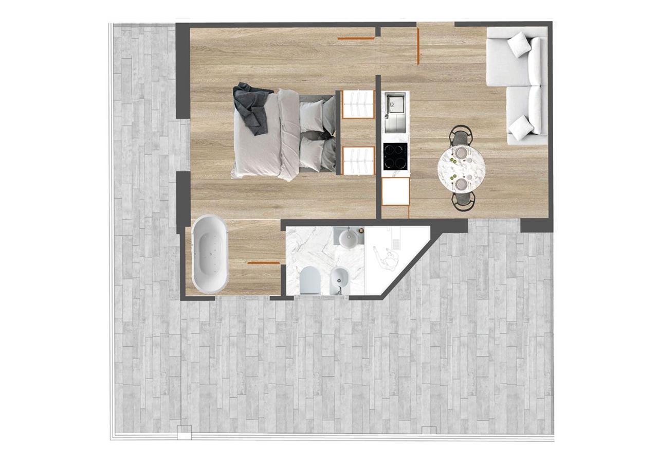 Miami Suite Hotel 贝拉里亚-伊贾马里纳 外观 照片